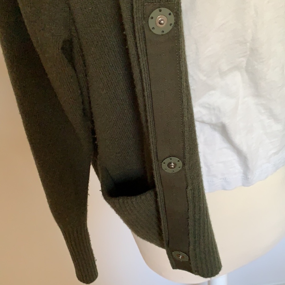 Vince Raglan Snap Cardigan - Picture 8 of 11